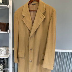 Brooks Brothers 100% Mongolian Cashmere Overcoat